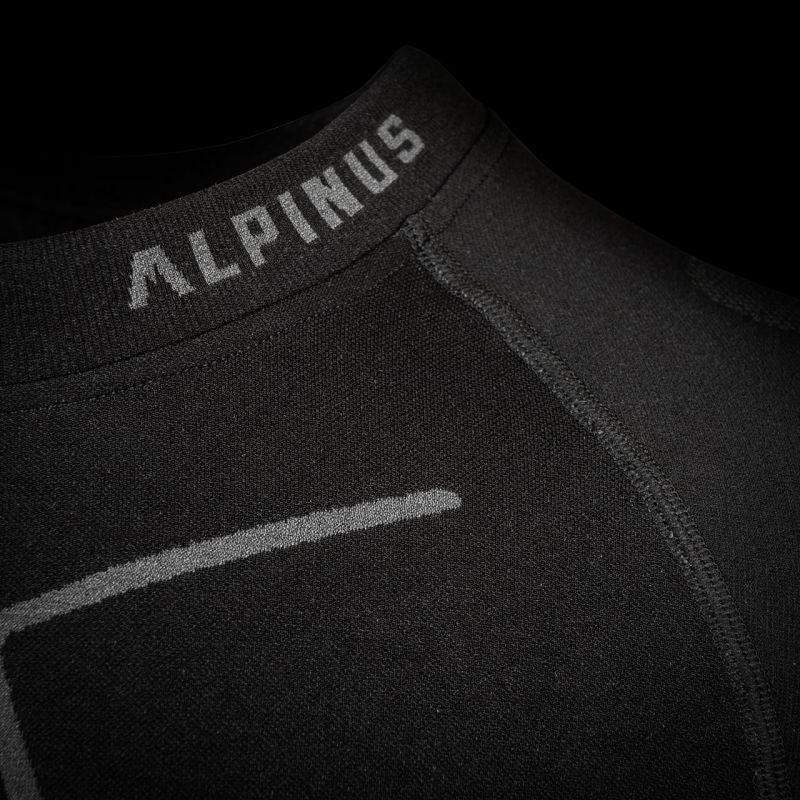 Alpinus Tactical Base Layer Thermoactive T-shirt black-gray M GT43219 Clothing/Ski/Alpinus Your Sports Performance