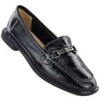 Women's leather shoes classic black Vinceza 86429 Vinceza