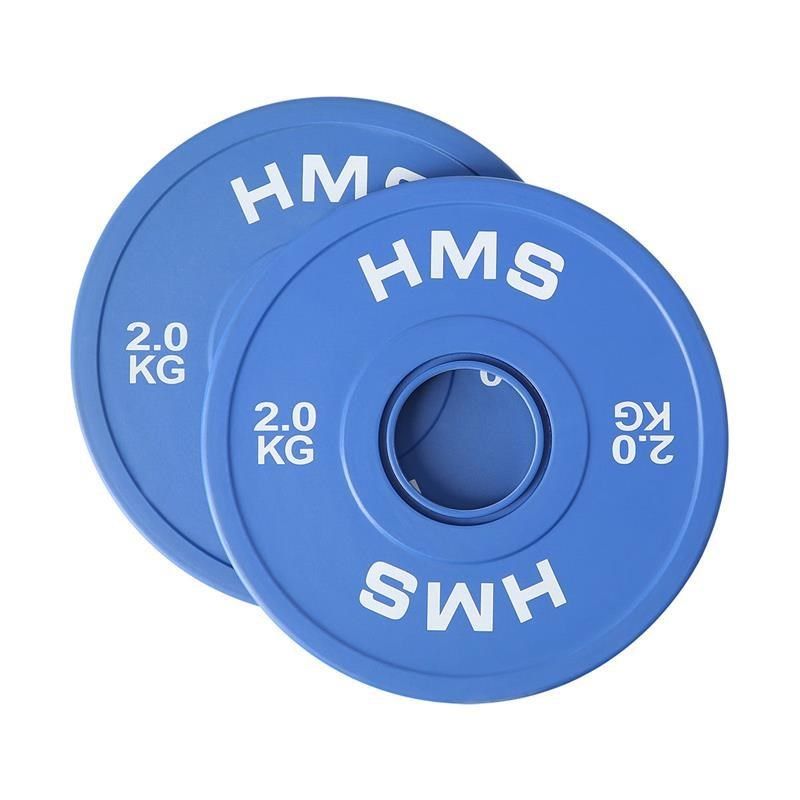 Olympic Bumper Plate 2x2kg Blue HMS CBRS20 In preparation Your Sports Performance