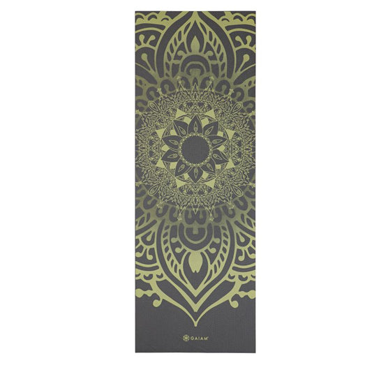 Gaiam Cool Matcha Sundial Layers 5mm 65735 yoga mat Accessories/Training equipment Your Sports Performance