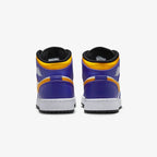 Air Jordan LA Lakers 1 MID (GS) shoes - DQ8423-517 Obuwie/Buty na co dzień Your Sports Performance