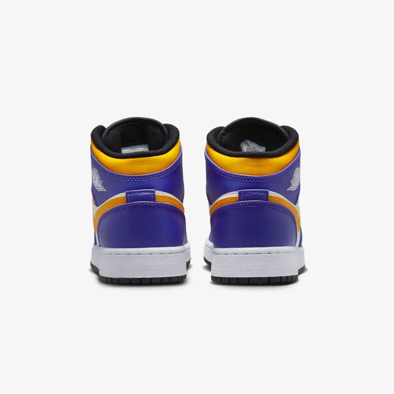 Air Jordan LA Lakers 1 MID (GS) shoes - DQ8423-517 Obuwie/Buty na co dzień Your Sports Performance