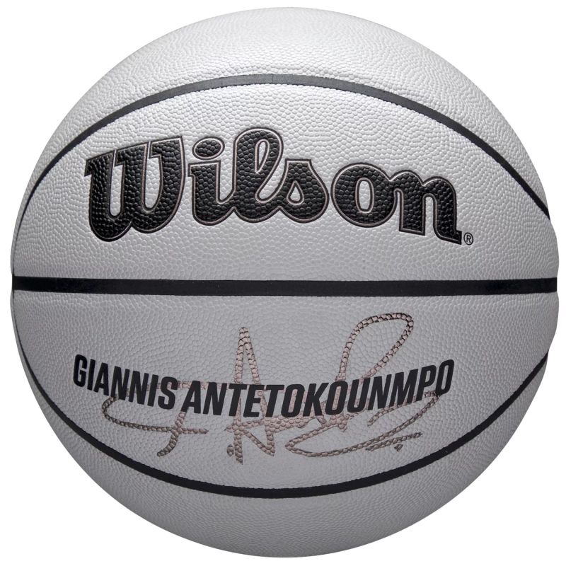 Wilson NBA Player Icon Uv Bskt Giannis Basketball Ball WZ4030901XB Accessories/Balls/Basketball Your Sports Performance