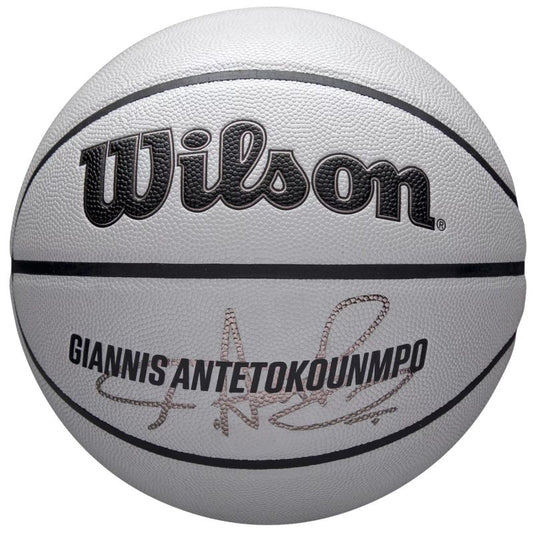 Wilson NBA Player Icon Uv Bskt Giannis Basketball Ball WZ4030901XB Accessories/Balls/Basketball Your Sports Performance
