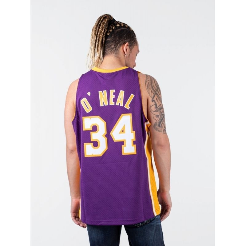 Mitchell & Ness Los Angeles Lakers NBA Swingman Jersey Lakers 99-00 Shaquille O`Neal SMJYGS18447-LALPURP99SON Clothing/Lifestyle/T-shirts/Mitchell & Ness Your Sports Performance