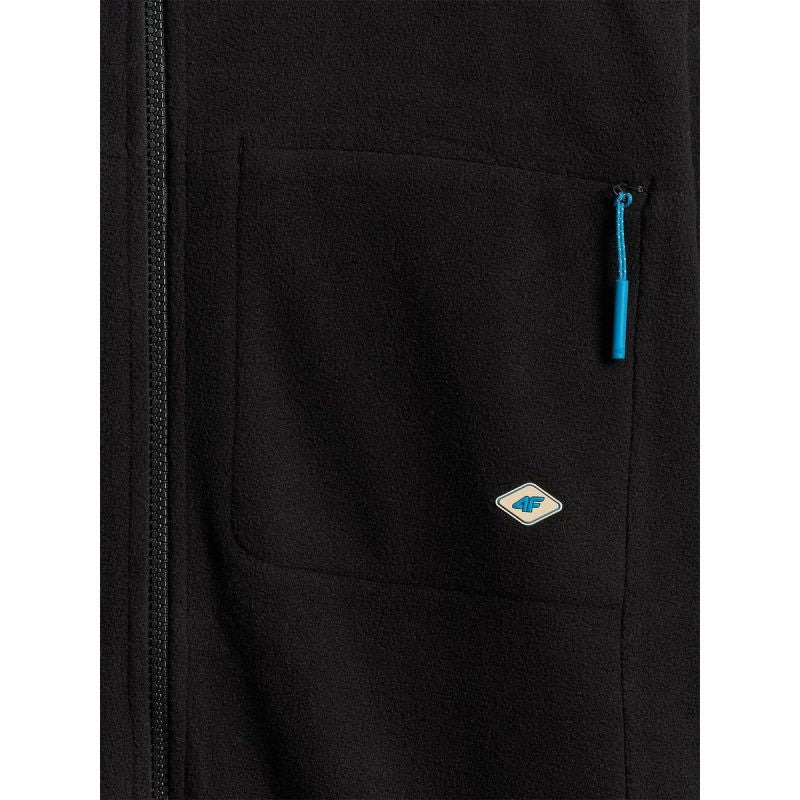 Men's relaxed fleece with stand-up collar 4F 4FRSS26TFLEM502-20S 4f