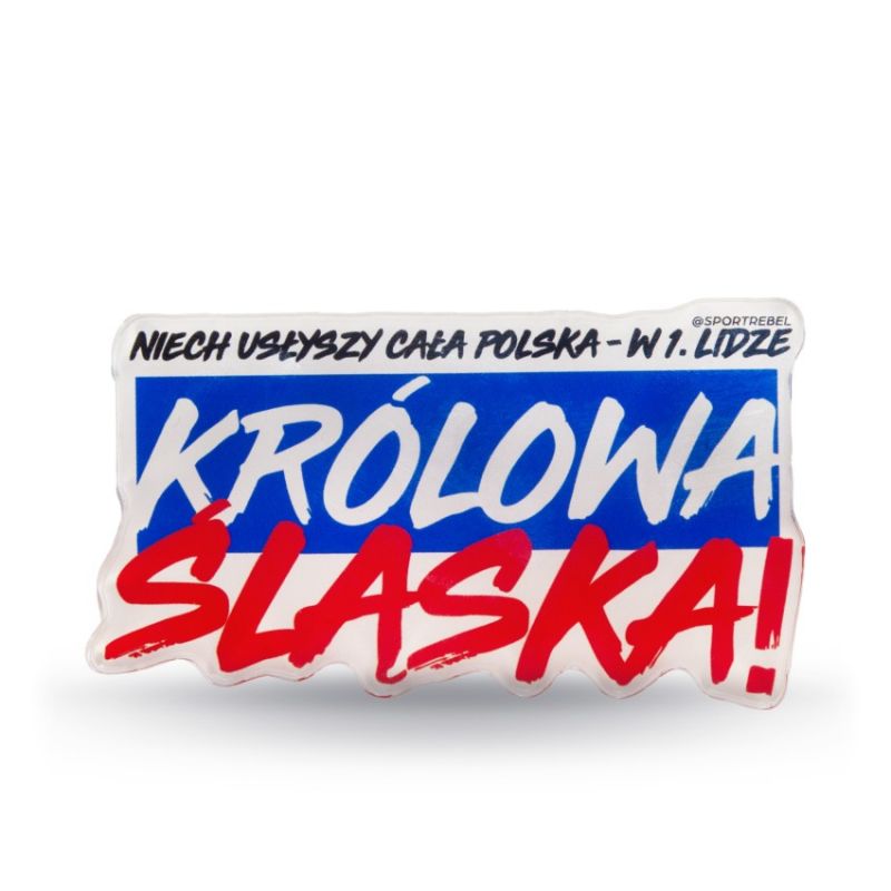 Acrylic magnet Polonia Bytom Coat of Arms In preparation Your Sports Performance