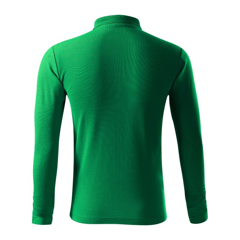 Malfini Pique Polo LS M MLI-22116 polo shirt grass green Clothing/Lifestyle/T-shirts/Malfini Malfini