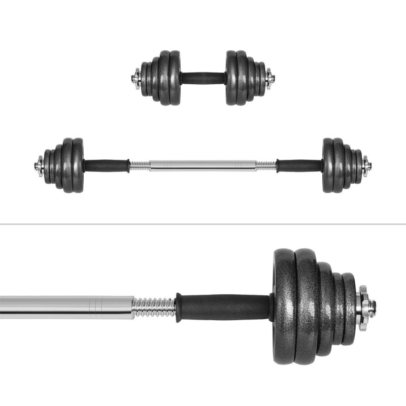 REBEL ACTIVE ADJUSTABLE DUMBBELLS IN A CASE WITH A BAR, SET 30 KG To be categorized Your Sports Performance