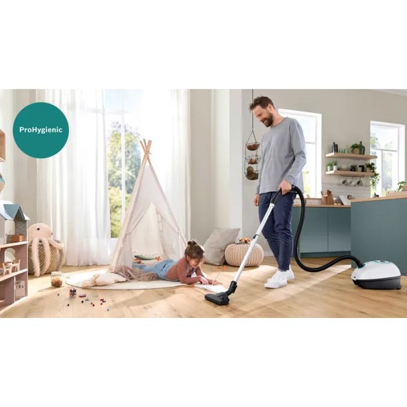 Bosch Series 4 BGB41HYG1H Bagged Vacuum Cleaner (600W; White) AGD - Produkty/Odkurzacze Your Sports Performance