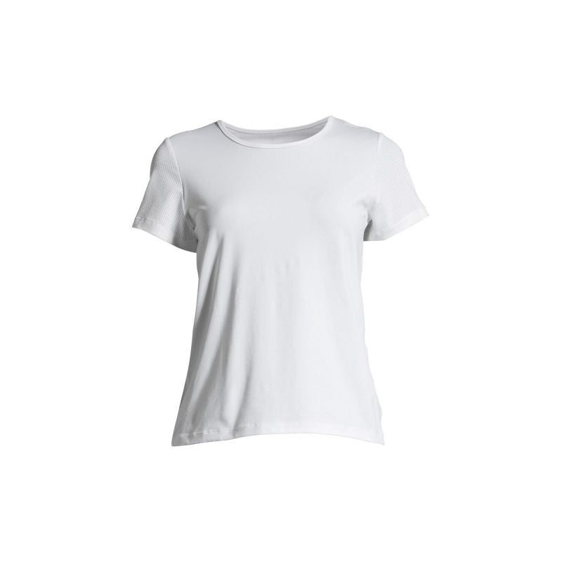 CASALL Essential Mesh Detail Tee White Import z PMSport Your Sports Performance