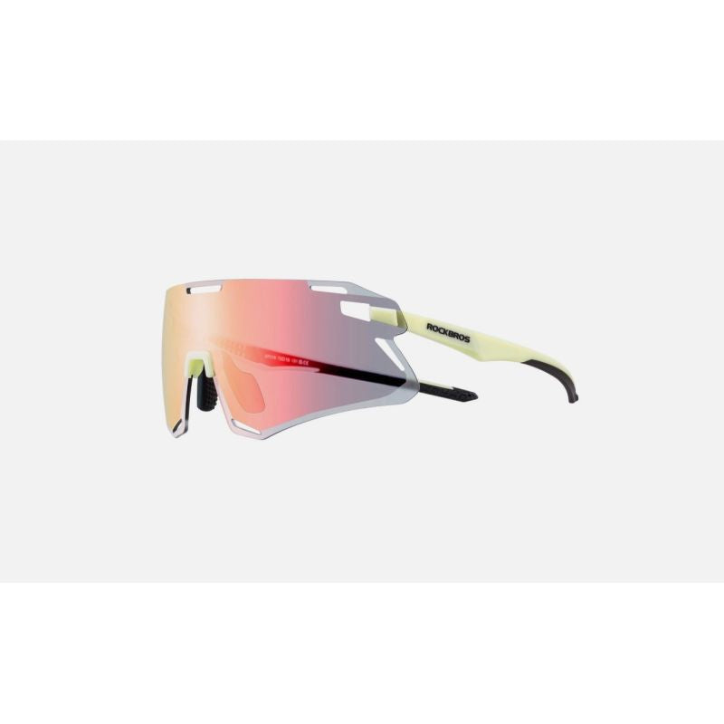 Rockbros sports glasses 14120007006 light yellow Rockbros/Odzież Rowerowa/Okulary Your Sports Performance