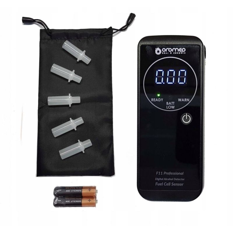 OroMed F11 PROFESSIONAL breathalyzer Elektronika i akcesoria/Alkomaty Your Sports Performance