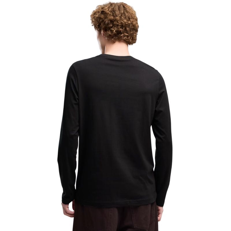 Puma ESS No. 1 Logo Longsleeve Tee Black 682546 01