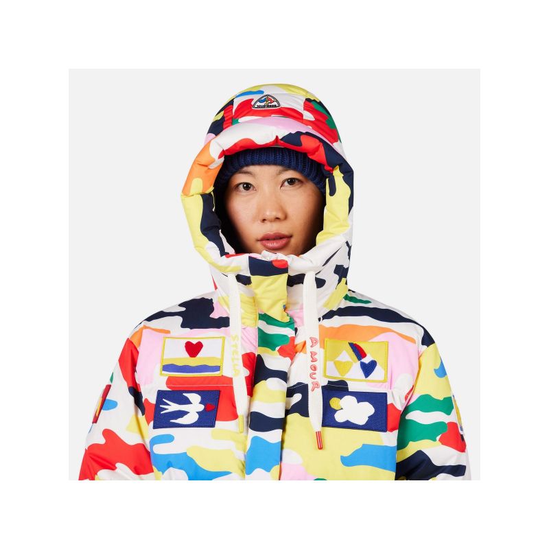 ROSSIGNOL W JCC ALLSNOW DOWN JKT women's ski jacket multicolor