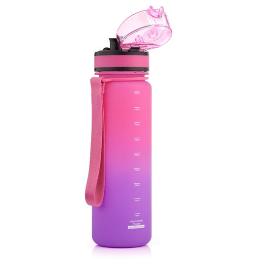 Meteor Bottle 500 ml 17659 pink/purple Accessories/Training equipment/pozostałe Your Sports Performance