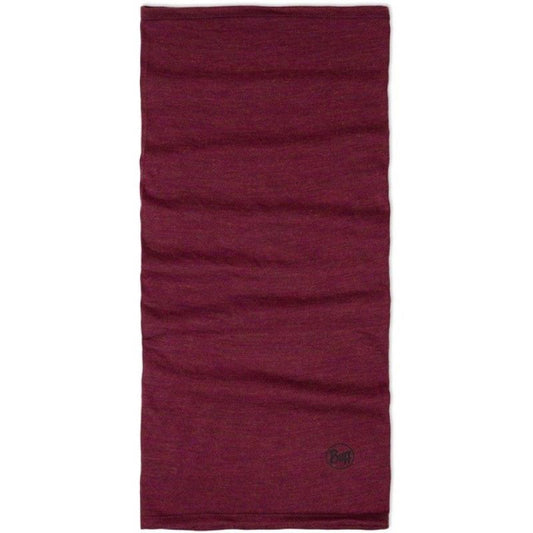 BUFF MERINO MIDWEIGHT MELANGE TIBETAN RED bandana Odzież militarna/Chusty, arafatki, kominy Your Sports Performance