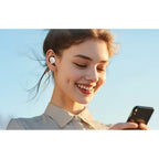 Vention Donut-Shaped BT 5.3 Wireless In-Ear Headphones IPX4 Black In preparation Your Sports Performance
