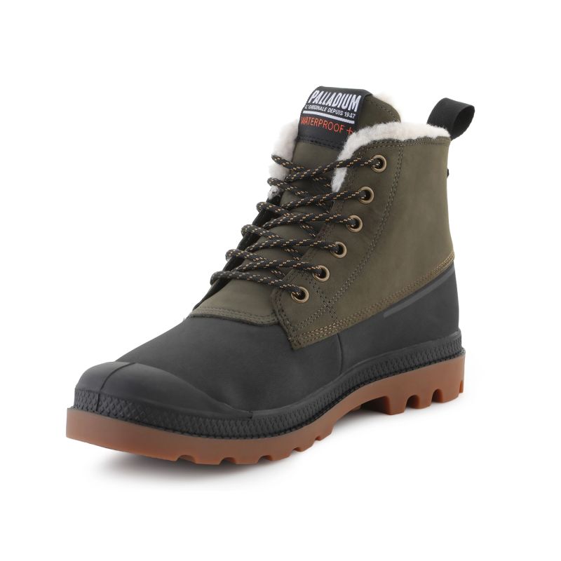Palladium PAMPA DUCK WL WP+ 79547-325 Olive Night Palladium