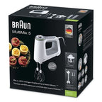 BRAUN MultiMix 5 Hand Mixer HM 5137WH, 750W, SmartMix, White AGD - Produkty/Miksery / Blendery Your Sports Performance