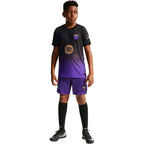 Nike FC Barcelona 2026/27 Match Away Kids' Jersey Black and Purple II1852 505