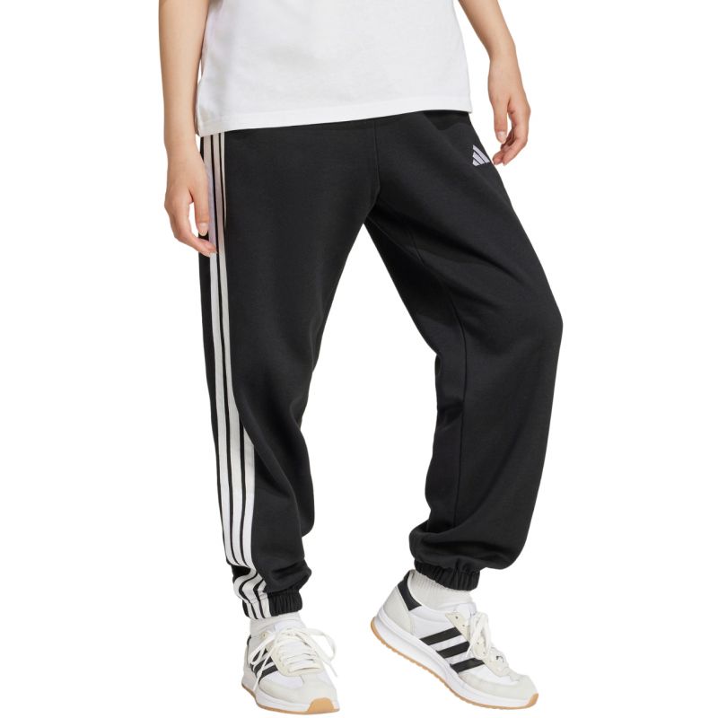 adidas Essentials 3-Stripes Fleece Loose-Fit Pants W JE1276 Clothing/Lifestyle/Trousers, shorts Adidas