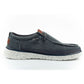 Wrangler men's shoes moccasins Makena Stone blue fashionable navy blue Wrangler