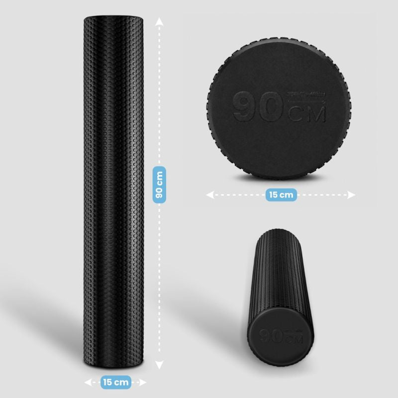 90 cm Pilates Roller, Roller for Stretching Exercises Spokey LONGY