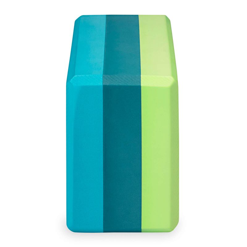 Gaiam Teal Tonal Tri 62207 Yoga Cube Accessories/Training equipment Your Sports Performance