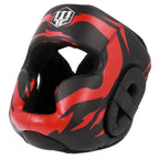 MASTERS KSS-FIGHT-GEAR boxing helmet black and red Masters