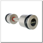 Chrome dumbbells 2x10kg silicone elements HMS HH10 In preparation Your Sports Performance