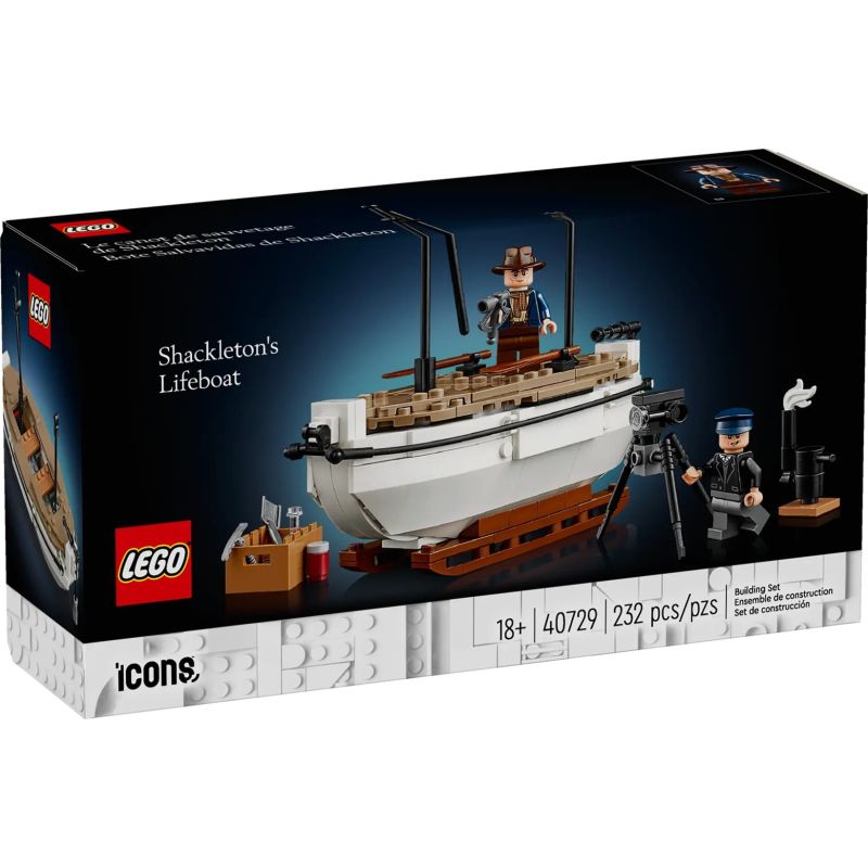 LEGO Icons 40729 Shackleton's Lifeboat In preparation Your Sports Performance