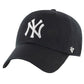 47 Brand New York Yankees MLB Clean Up Cap B-RGW17GWS-BKD Clothing/Multisport Your Sports Performance