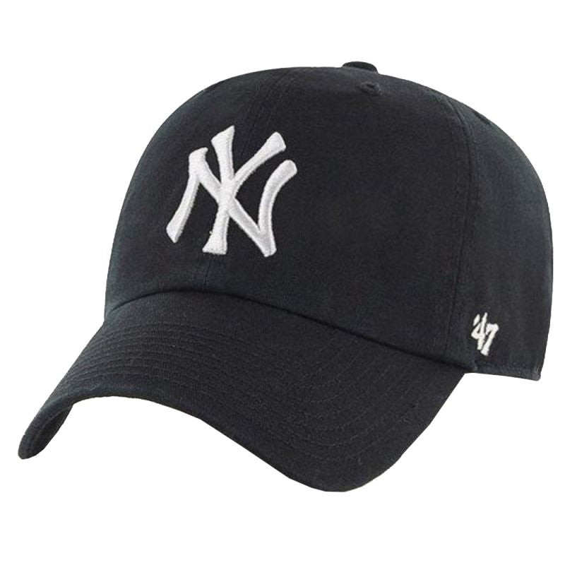 47 Brand New York Yankees MLB Clean Up Cap B-RGW17GWS-BKD Clothing/Multisport Your Sports Performance