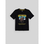 Boy's regular printed T-shirt 4F 4FJKAW26TTSHM4456-20S