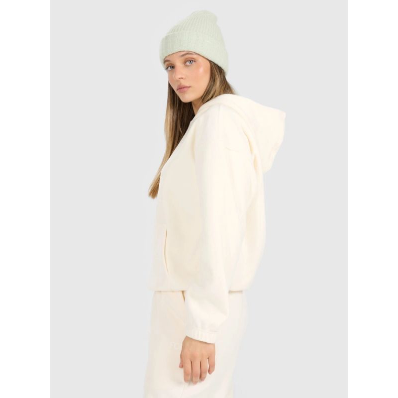 4FWarm loose fleece with hood for women 4F4FRAW25TFLEF451-11S *Kategoria tymczasowa Your Sports Performance