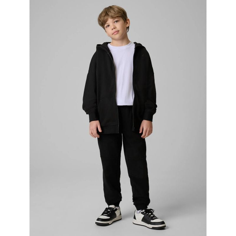 Boy's loose hooded sweatshirt 4F 4FJRSS26TSWSM3051-20S