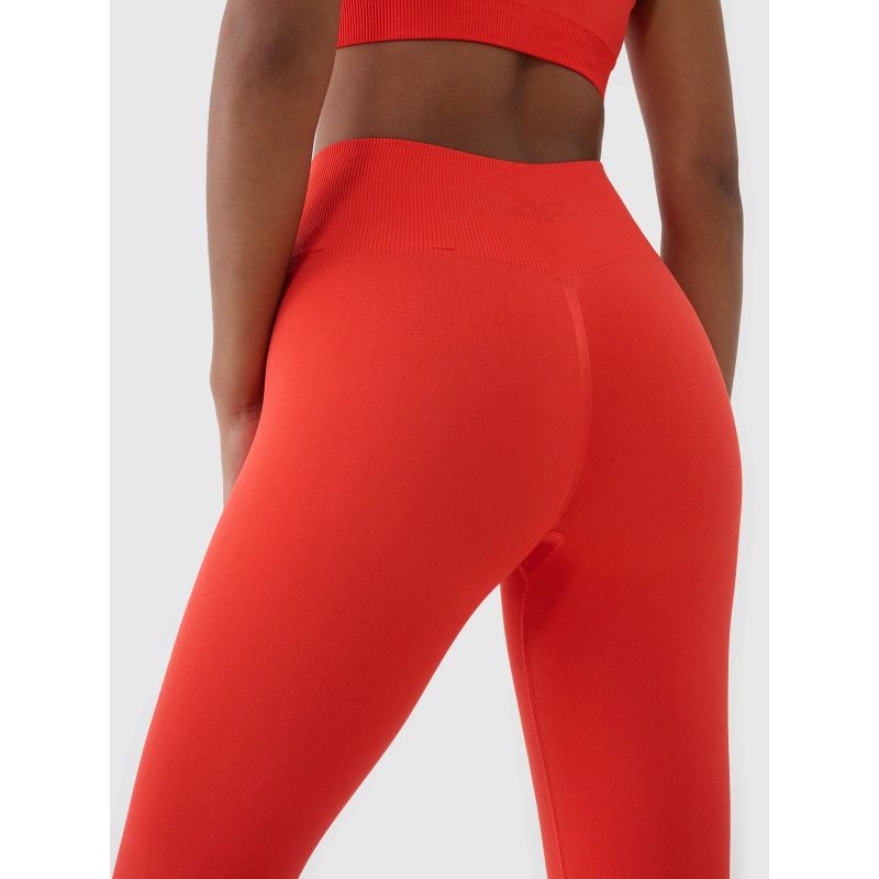 Women's seamless training leggings 4F 4FWSS25TFTIF380-62S *Kategoria tymczasowa Your Sports Performance
