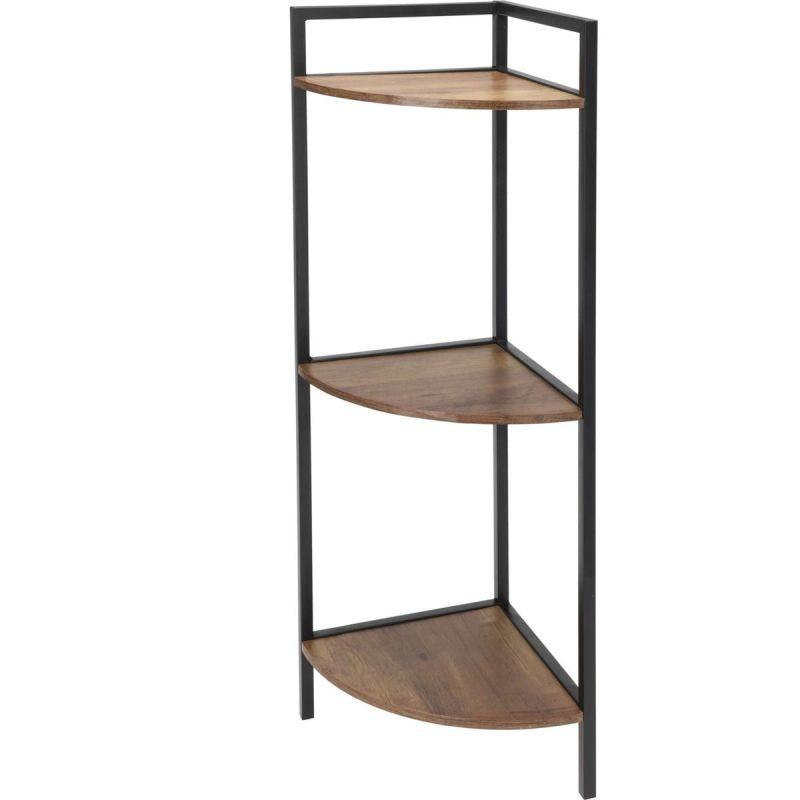 METAL CORNER SHELVING UNIT 3 SHELVES 23.5x23.5x76CM Home and Garden/Equipment Your Sports Performance