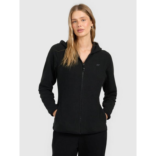 Women's slim fleece with hood 4F 4FRAW25TFLEF495-20S 4f