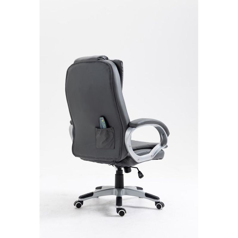 Activejet Heated Massage Office Chair YK7304 Gray Fotele/Fotele biurowe Your Sports Performance