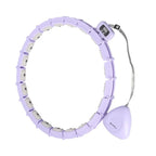 Hula hoop HMS HHM14 with magnets, weight and counter purple In preparation Your Sports Performance