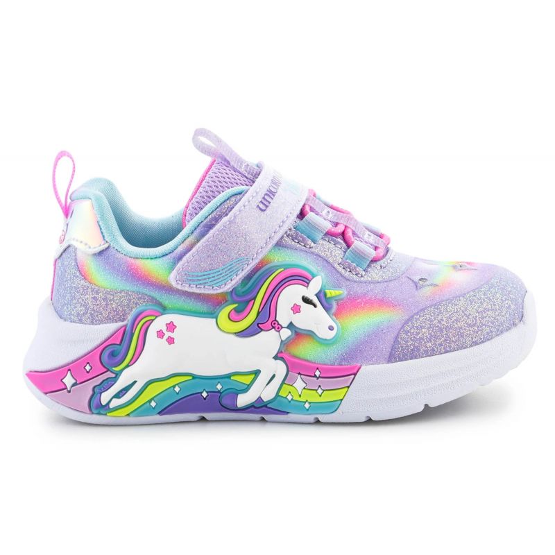 Skechers S-Lights Girl's Unicorn Chaser Jr 302298N-LVMT shoes