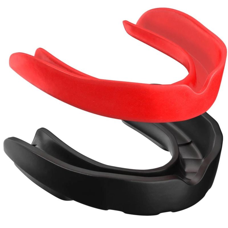 Gel Mouthguard + Box - Black and Red | GelTech ochraniacze zębów Your Sports Performance