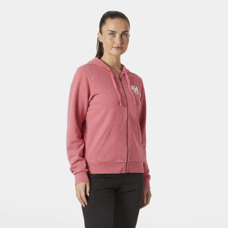 Helly Hansen HH Logo Full Zip Hoodie 2.0 W 34461 137 Clothing/Outdoor/Helly Hansen Your Sports Performance