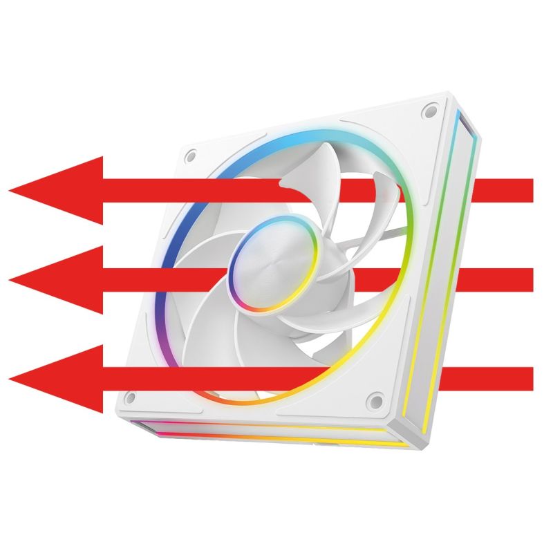 MODECOM VOLCANO LOOP 120 ARGB REVERSE FAN WHITE Chłodzenie/Chłodzenie - wentylatory Your Sports Performance
