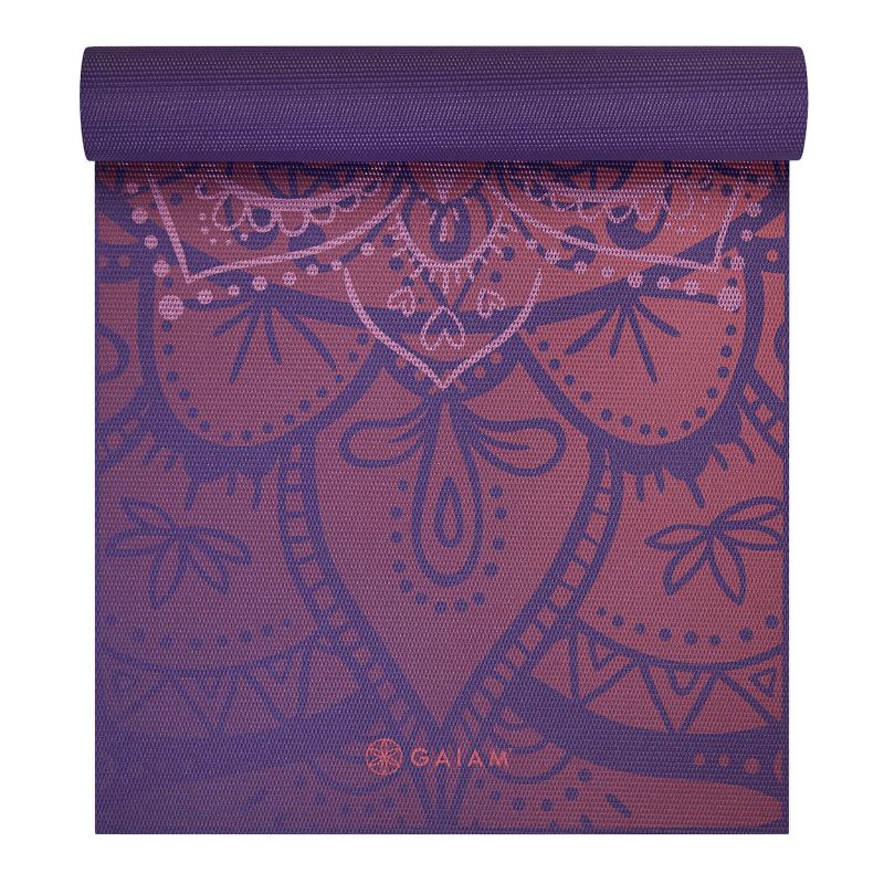 Yoga Mat Gaiam Premium Athenian Rose 6 mm 63958 Accessories/Training equipment Your Sports Performance