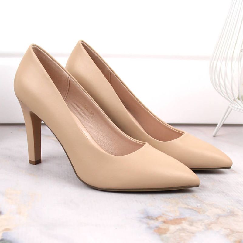 Sergio Leone W SK415B beige high heel pumps Footwear/Lifestyle/Sergio Leone Your Sports Performance