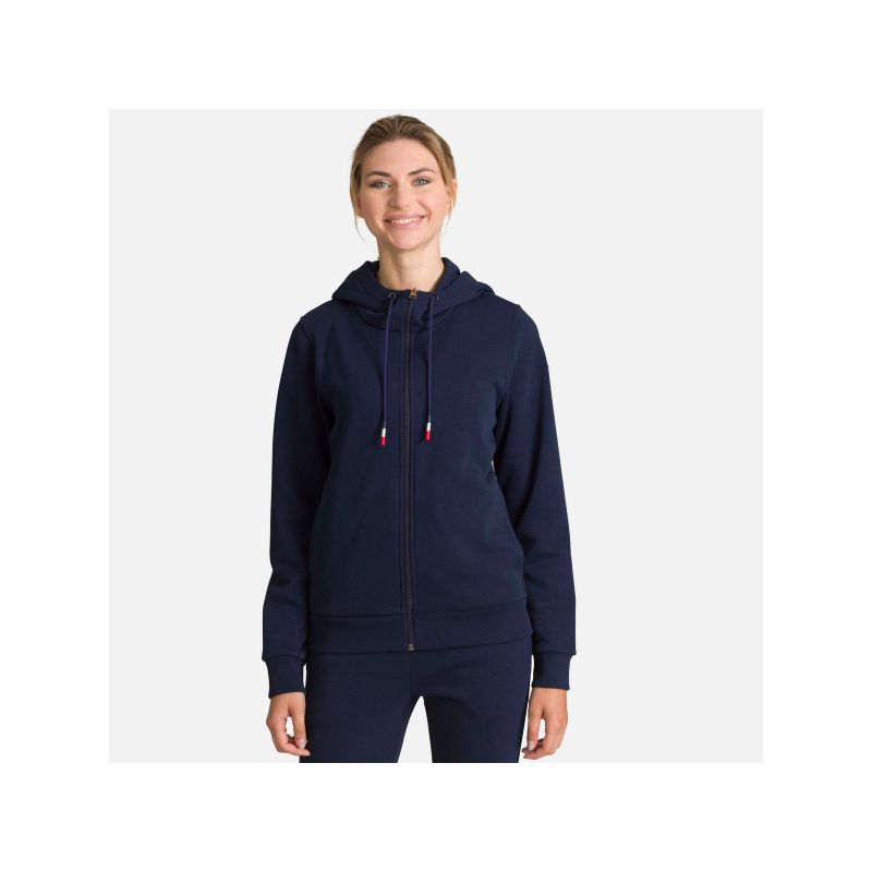 Rossignol W Logo Sweat Fz Hood Fl Here Import z PMSport Your Sports Performance