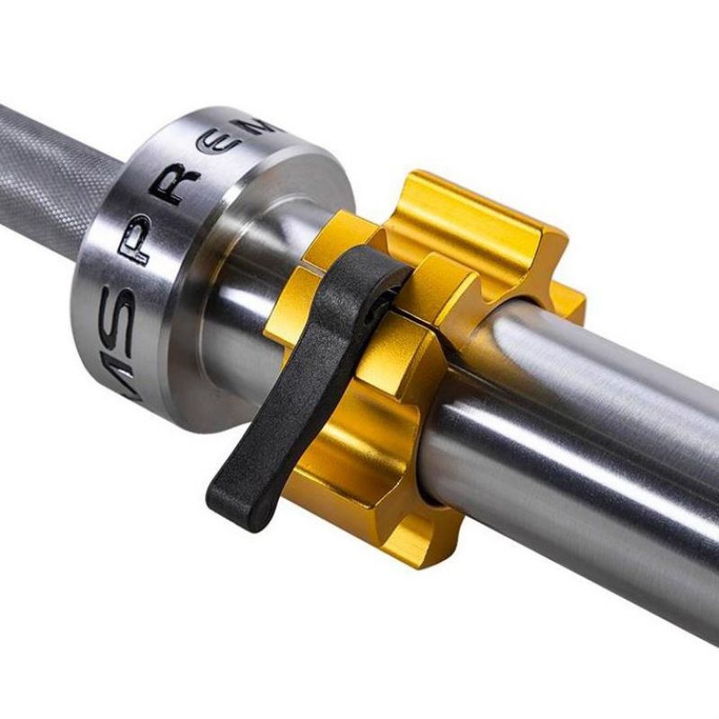 Olympic bar 20 kg / 2200 mm with lock jaw clamps HMS GO1100 In preparation Your Sports Performance